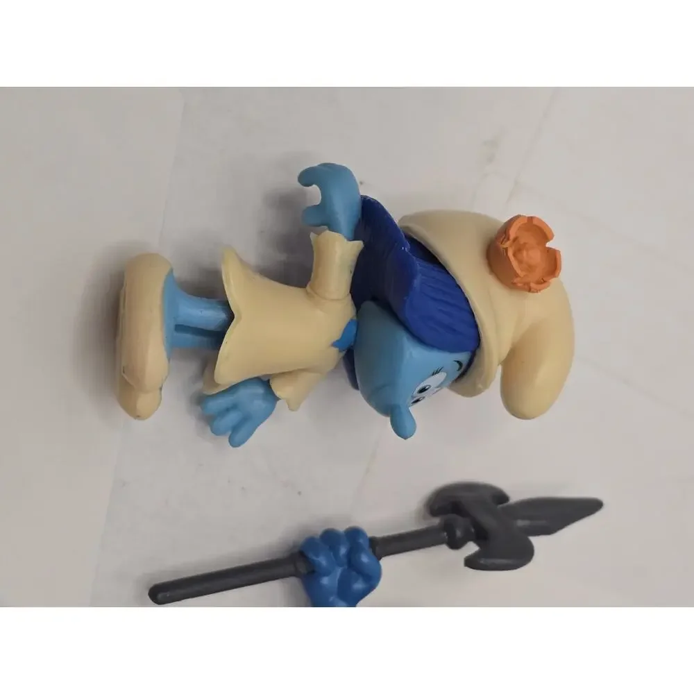 Lot of 9 Vintage Smurfs PVC Figures Peyo Cartoon Toys Smurfette Some Schleich